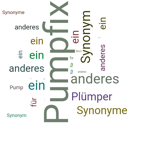 Ein anderes Wort für Pumpfix - Synonym Pumpfix