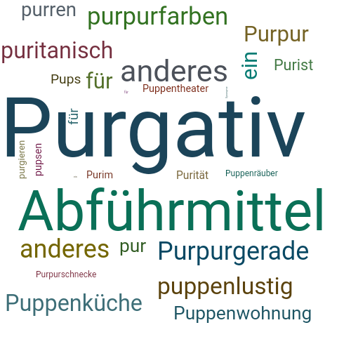 Ein anderes Wort für Purgativ - Synonym Purgativ