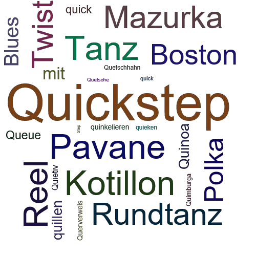 Ein anderes Wort für Quickstep - Synonym Quickstep