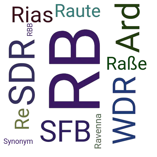Ein anderes Wort für RB - Synonym RB