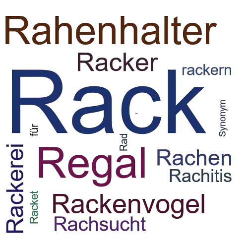 Ein anderes Wort für Rack - Synonym Rack