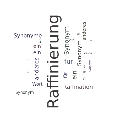 Ein anderes Wort für Raffinierung - Synonym Raffinierung