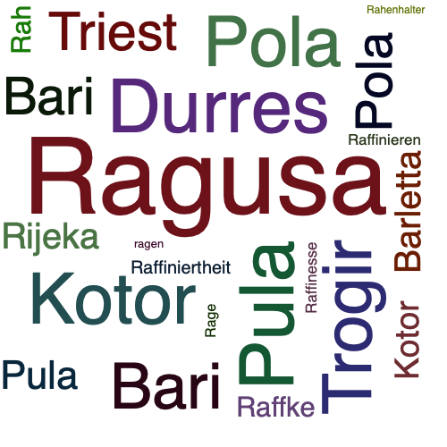 Ein anderes Wort für Ragusa - Synonym Ragusa