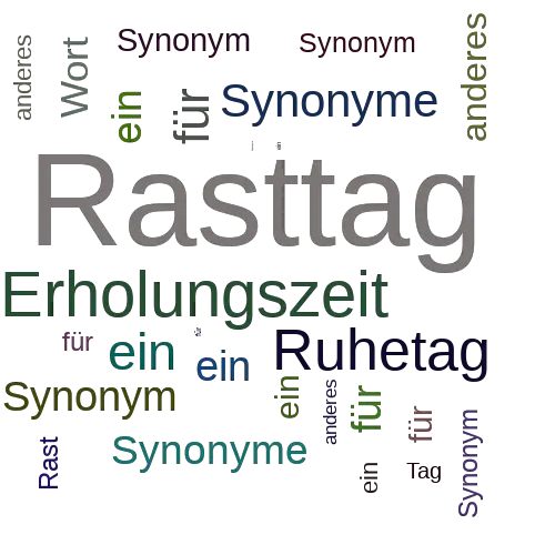 Ein anderes Wort für Rasttag - Synonym Rasttag