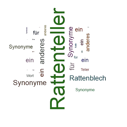 Ein anderes Wort für Rattenteller - Synonym Rattenteller