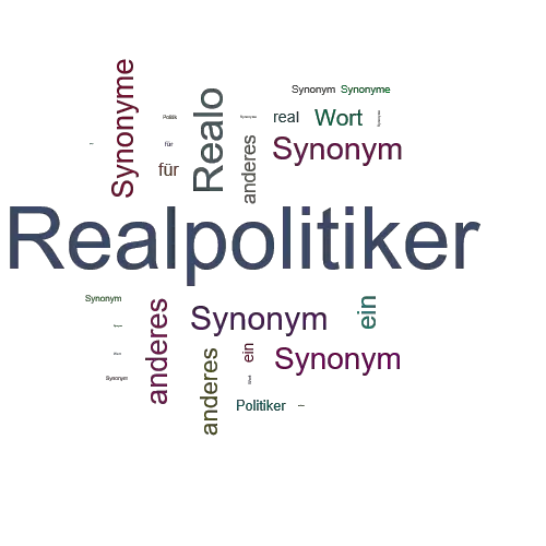 Ein anderes Wort für Realpolitiker - Synonym Realpolitiker