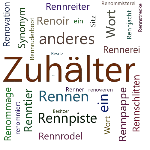 Ein anderes Wort für Rennstallbesitzer - Synonym Rennstallbesitzer