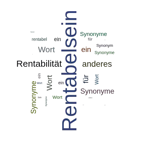 Ein anderes Wort für Rentabelsein - Synonym Rentabelsein