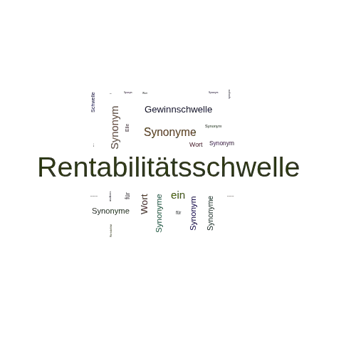 Ein anderes Wort für Rentabilitätsschwelle - Synonym Rentabilitätsschwelle