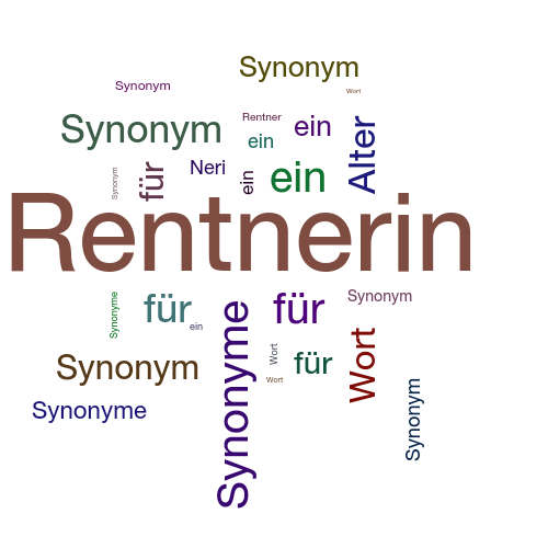 Ein anderes Wort für Rentnerin - Synonym Rentnerin