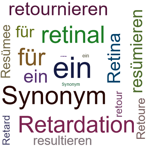 Ein anderes Wort für Retinol - Synonym Retinol