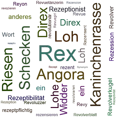 Ein anderes Wort für Rex - Synonym Rex