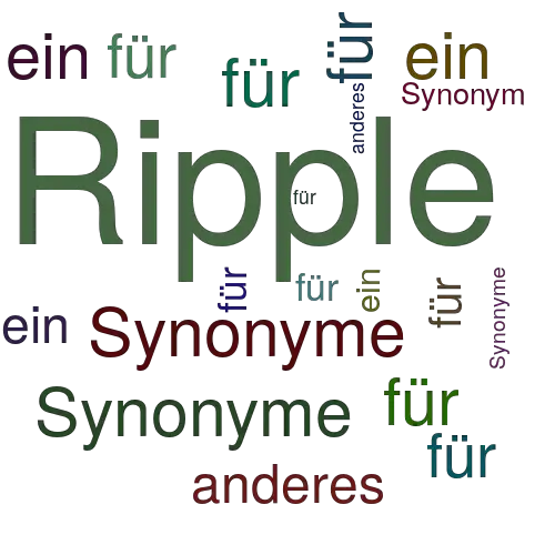 Ein anderes Wort für Ripple - Synonym Ripple