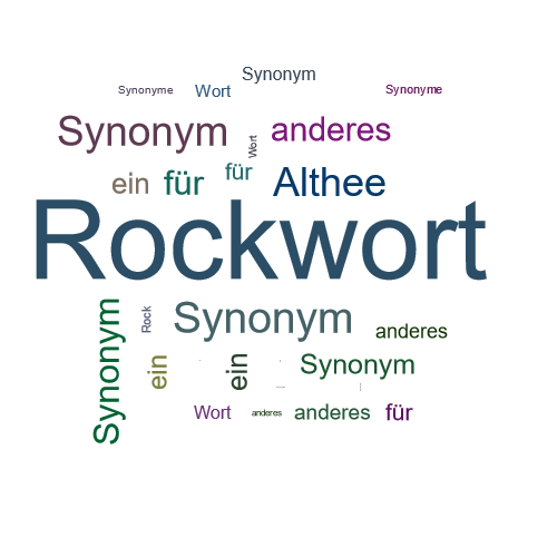 Ein anderes Wort für Rockwort - Synonym Rockwort