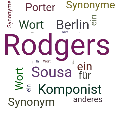 Ein anderes Wort für Rodgers - Synonym Rodgers