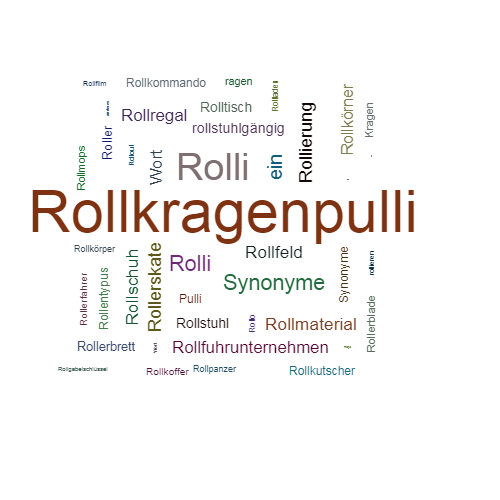 Ein anderes Wort für Rollkragenpulli - Synonym Rollkragenpulli