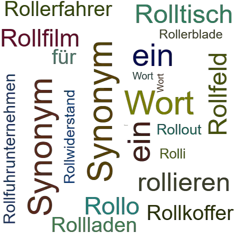 Ein anderes Wort für Rollkörner - Synonym Rollkörner