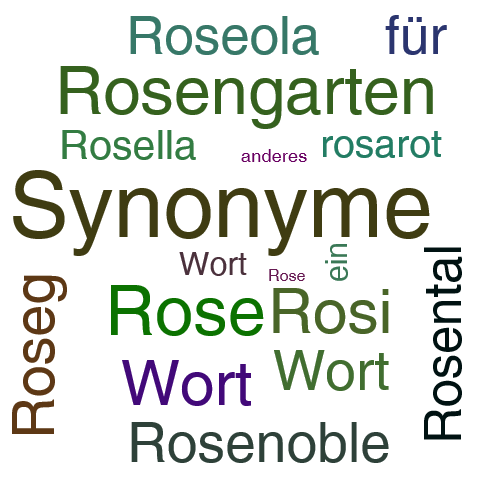 Ein anderes Wort für Rosenobel - Synonym Rosenobel