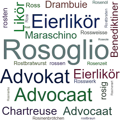 Ein anderes Wort für Rosoglio - Synonym Rosoglio