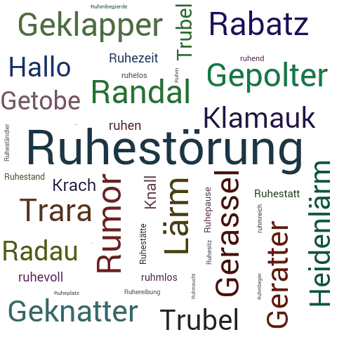 Am Schnellsten Ruhestorung