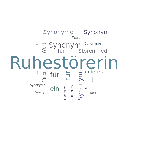 Ein anderes Wort für Ruhestörerin - Synonym Ruhestörerin