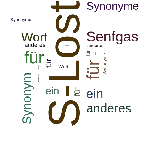 Ein anderes Wort für S-Lost - Synonym S-Lost