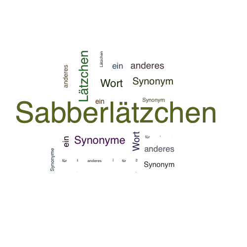 Ein anderes Wort für Sabberlätzchen - Synonym Sabberlätzchen