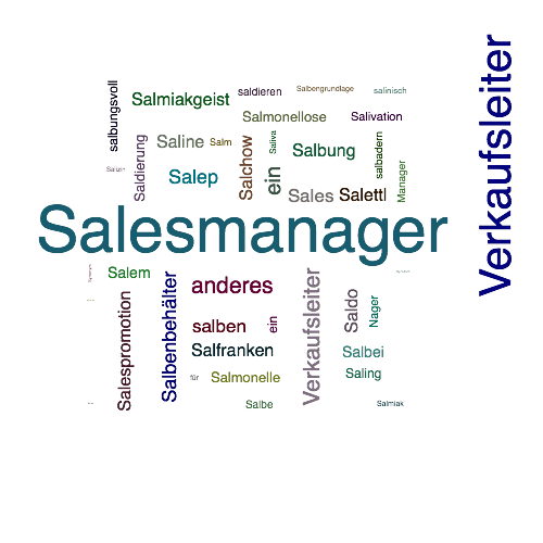 Ein anderes Wort für Salesmanager - Synonym Salesmanager