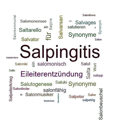Ein anderes Wort für Salpingitis - Synonym Salpingitis