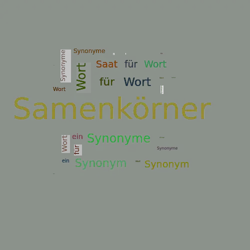 Ein anderes Wort für Samenkörner - Synonym Samenkörner