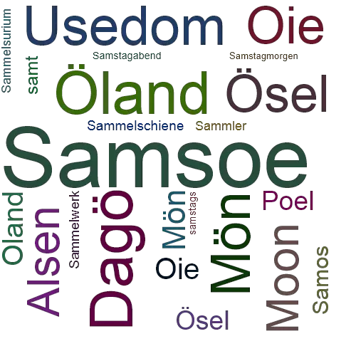Ein anderes Wort für Samsoe - Synonym Samsoe