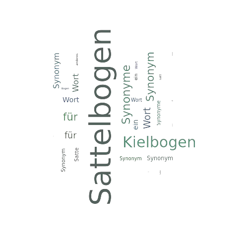 Ein anderes Wort für Sattelbogen - Synonym Sattelbogen