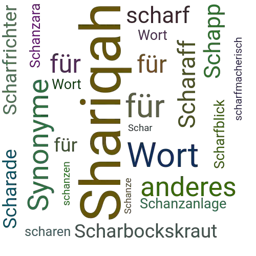 Ein anderes Wort für Schardscha - Synonym Schardscha