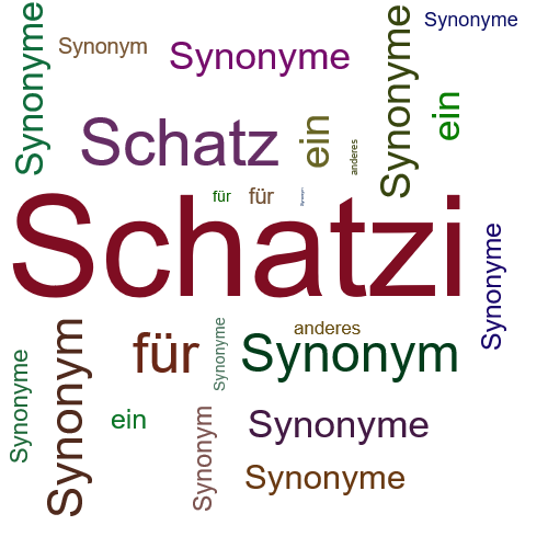 Ein anderes Wort für Schatzi - Synonym Schatzi