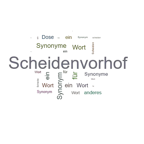 Ein anderes Wort für Scheidenvorhof - Synonym Scheidenvorhof