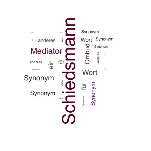 Ein anderes Wort für Schiedsmann - Synonym Schiedsmann