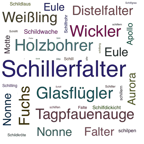 Ein anderes Wort für Schillerfalter - Synonym Schillerfalter