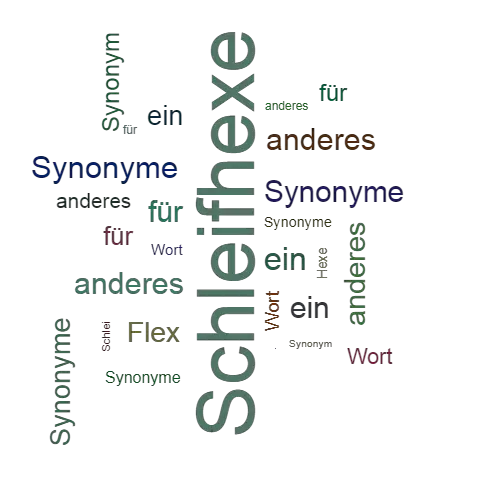 Ein anderes Wort für Schleifhexe - Synonym Schleifhexe