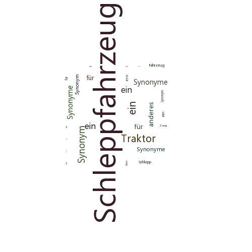 Ein anderes Wort für Schleppfahrzeug - Synonym Schleppfahrzeug