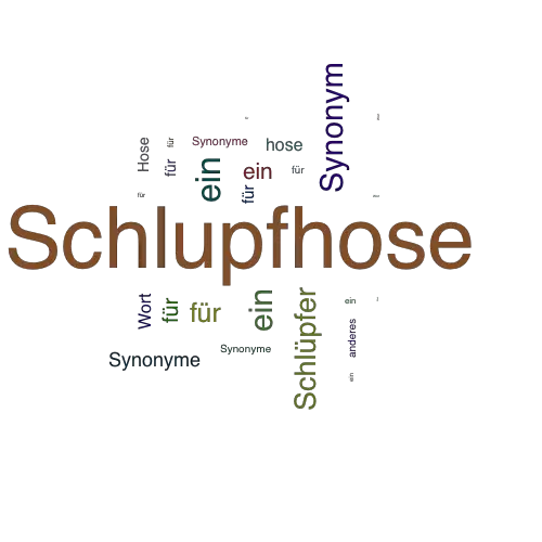 Ein anderes Wort für Schlupfhose - Synonym Schlupfhose