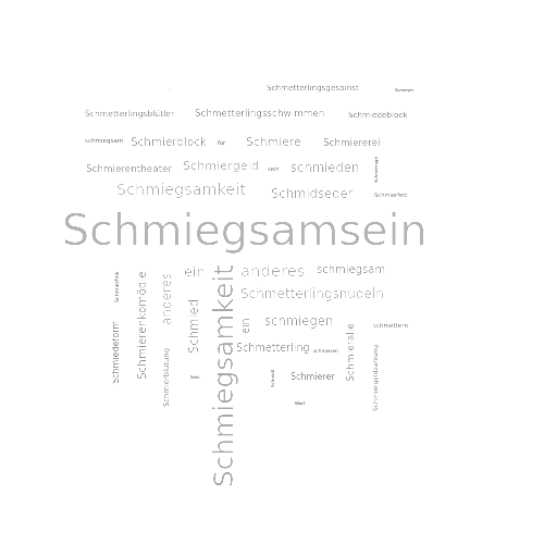 Ein anderes Wort für Schmiegsamsein - Synonym Schmiegsamsein