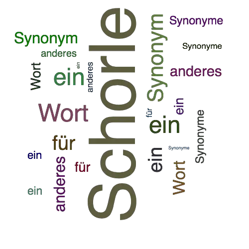 Ein anderes Wort für Schorle - Synonym Schorle
