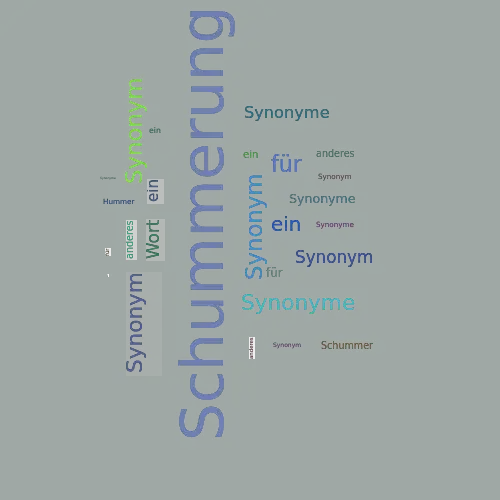 Ein anderes Wort für Schummerung - Synonym Schummerung