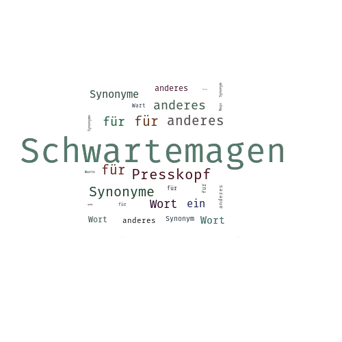 Ein anderes Wort für Schwartemagen - Synonym Schwartemagen