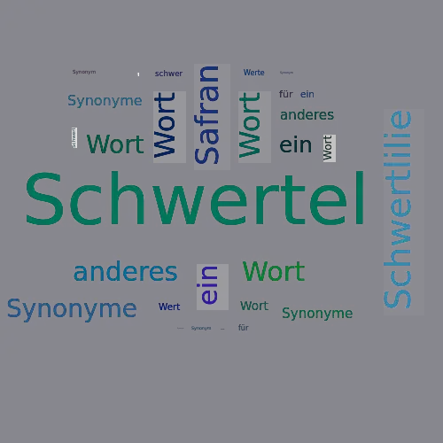 Ein anderes Wort für Schwertel - Synonym Schwertel