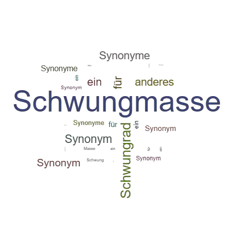 Ein anderes Wort für Schwungmasse - Synonym Schwungmasse