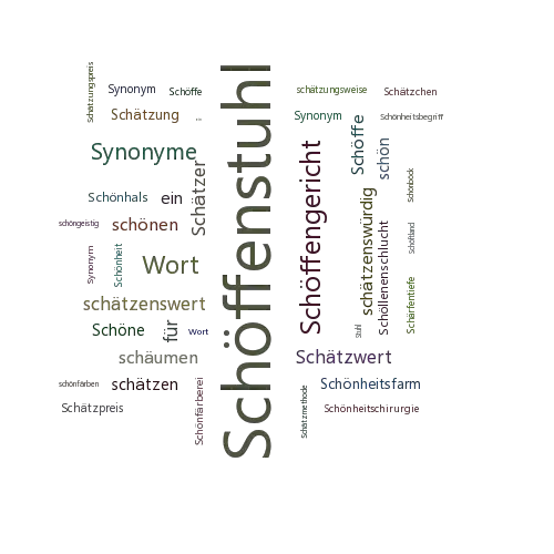 Ein anderes Wort für Schöffenstuhl - Synonym Schöffenstuhl