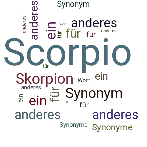 Ein anderes Wort für Scorpio - Synonym Scorpio