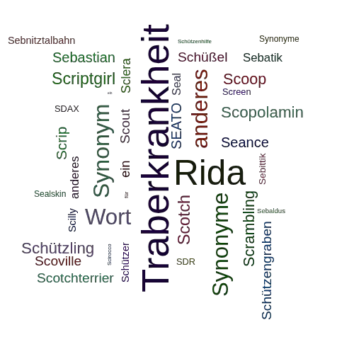 Ein anderes Wort für Scrapie - Synonym Scrapie
