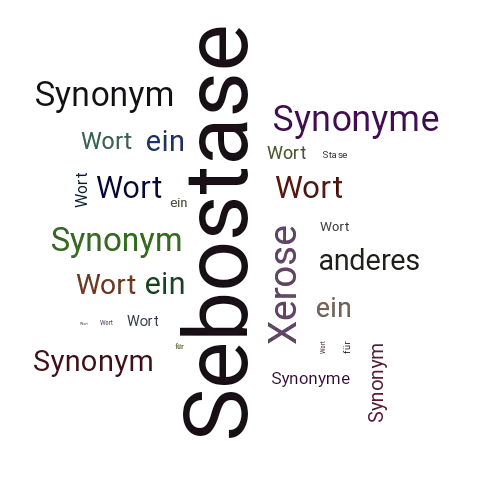 Ein anderes Wort für Sebostase - Synonym Sebostase